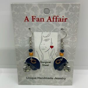 A Fan Affair Chicago Bears Handmade Earrings